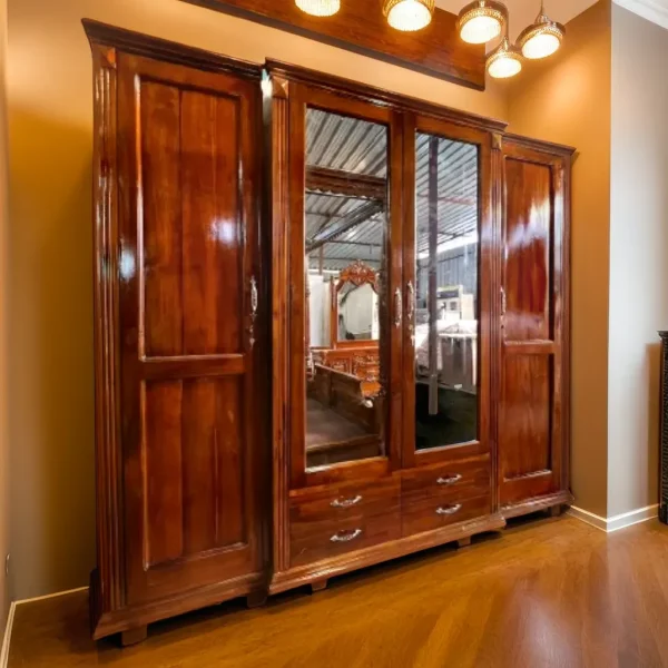 Classic teakwood wardrobe