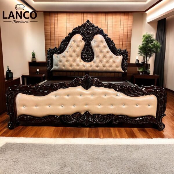 Imperial Majesty Teakwood Bed - Image 2