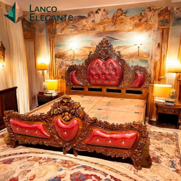 Victorian Heart Royale Bed - Image 2