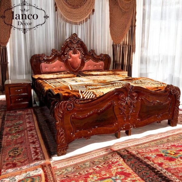 Heritage Royale Carved Bed - Image 5