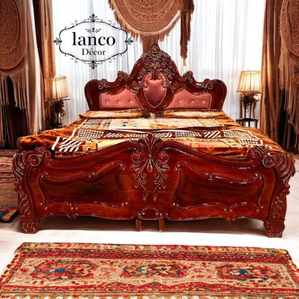 Heritage Royale Carved Bed - Image 7