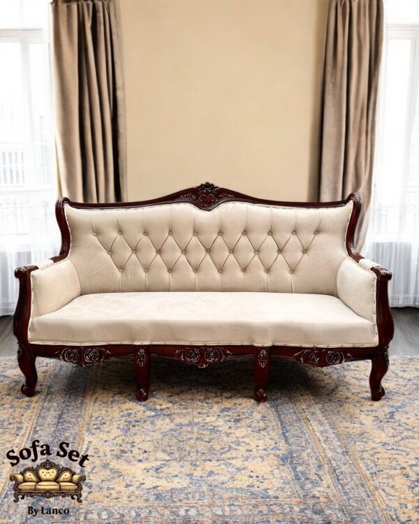 Royal Teakwood Sofa Set - Image 2