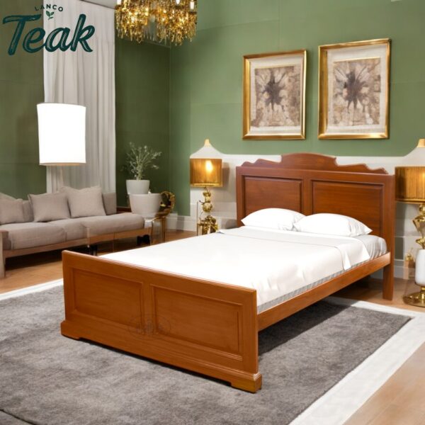 Classic Elegance Teakwood Bed - Image 3