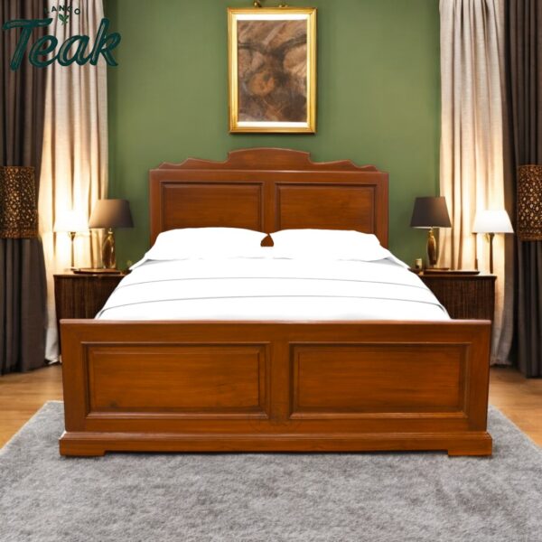 Classic Elegance Teakwood Bed - Image 4