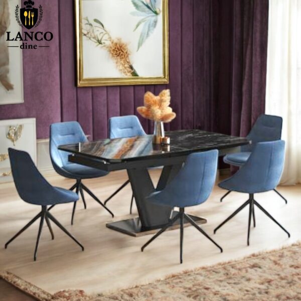 Obsidian Luxe Dining Table - Image 2