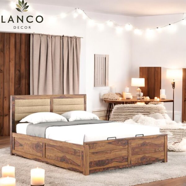 Rustic King Size Bed - Image 2