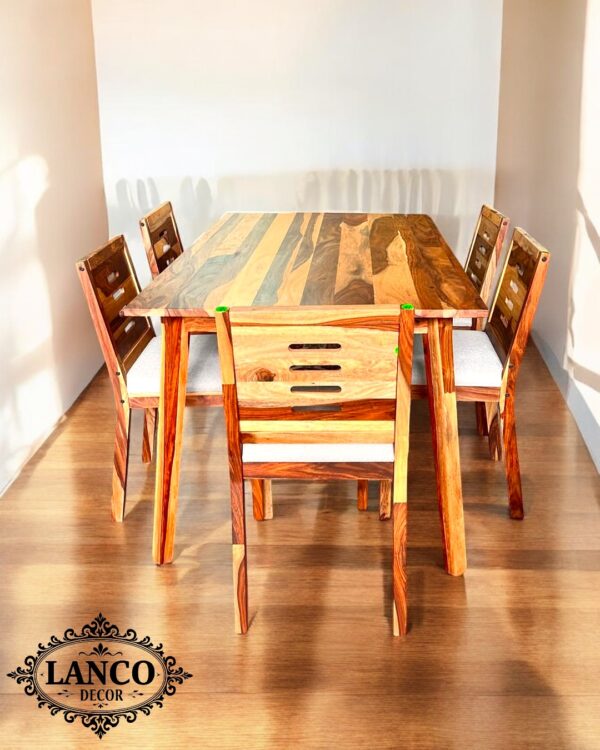 Rustic Dining Table Set - Image 5