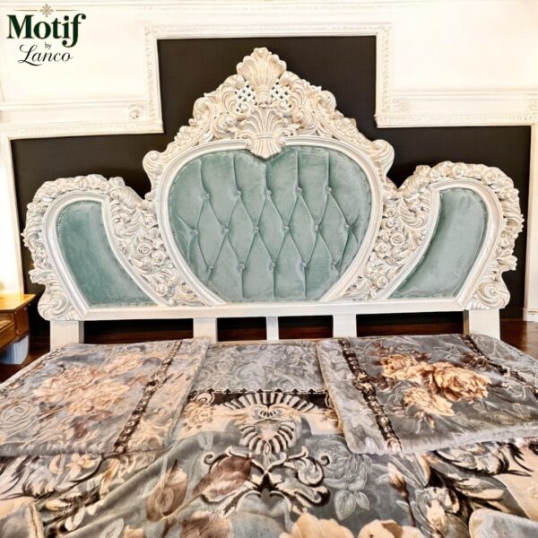 Serenity Classic Teakwood Bed Set - Image 6