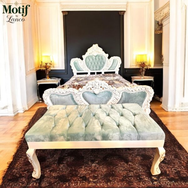 Serenity Classic Teakwood Bed Set - Image 7