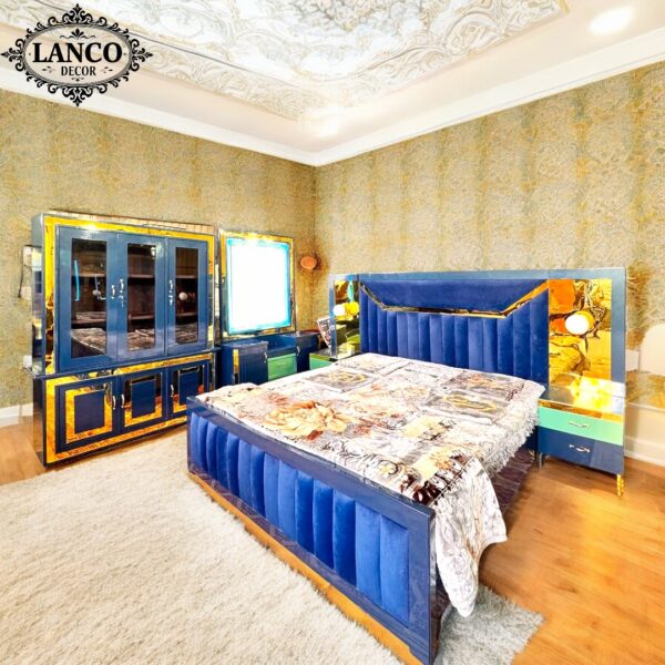 Regal Sapphire Bedroom Set - Image 3