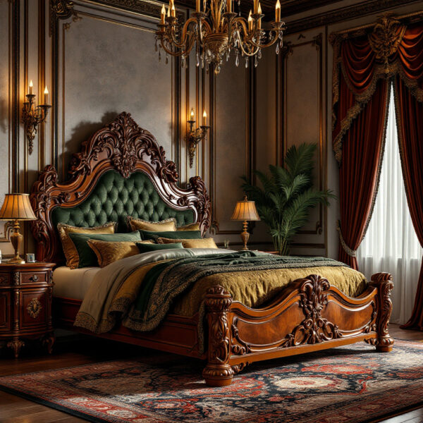 The Imperial Teakwood Bed