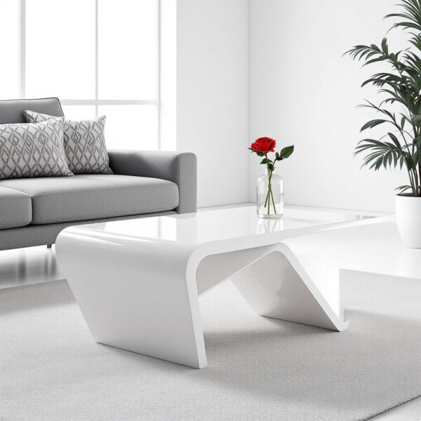 Modern Sculptural Coffee Table - Image 3