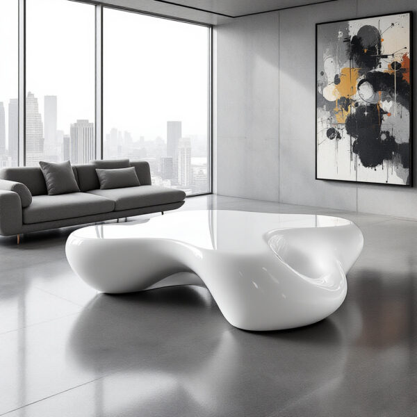 Modern Sculptural Coffee Table