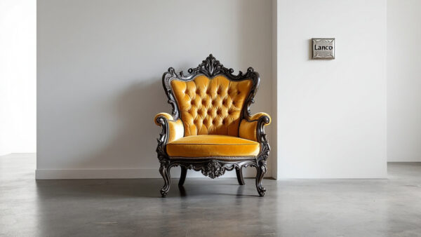 Majestic Baroque Accent Chair - Image 2