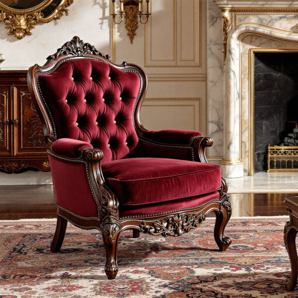 Imperial Baroque Accent Chair