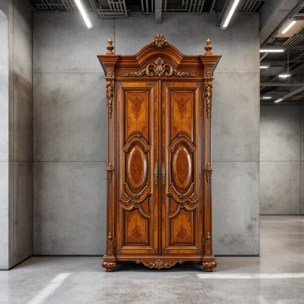 Vintage Teakwood Wardrobe