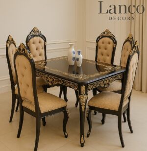 Majestic Ebony Royale Dining Ensemble