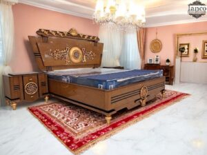 "Zarrah Elite – Modern Bridal Bedroom Set"