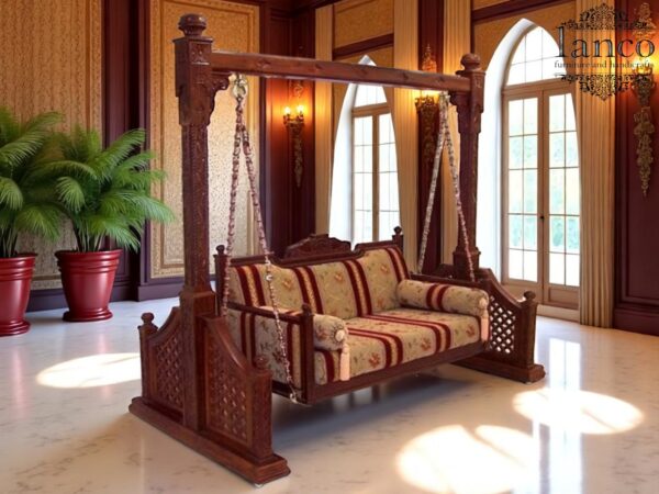 "Mehfil Majesty – Teakwood Heritage Swing"