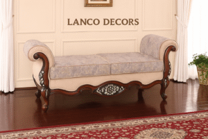 Lanco Decors Royal Scroll Chaise