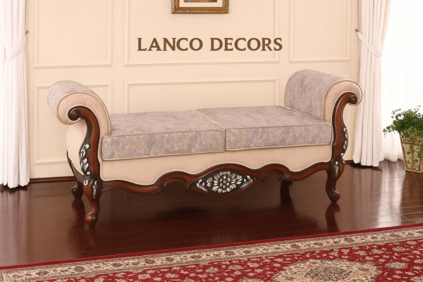 Lanco Decors Royal Scroll Chaise
