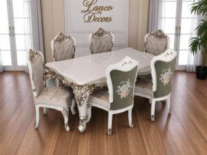 Lanco Decors Rosewood Elegance Dining Set
