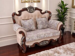 Lanco Decors Imperial Rosewood Loveseat