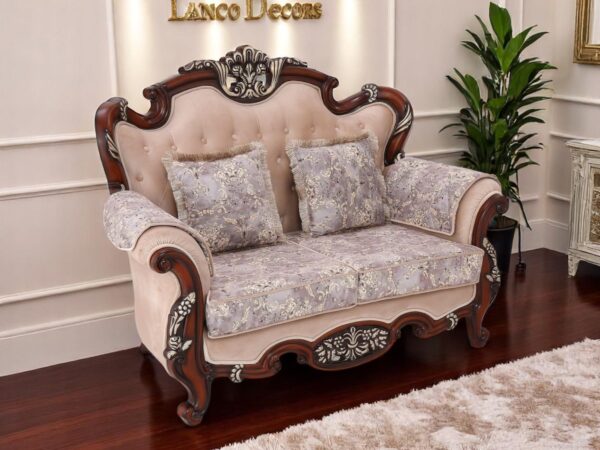 Lanco Decors Imperial Rosewood Loveseat