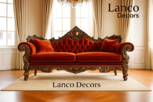Maharaja Luxe Victorian 3-Seater Sofa
