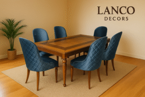Imperial Luxe Velvet Dining Ensemble