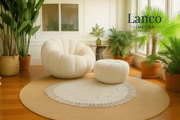 "CloudShell Lounge Set – Bouclé Edition"