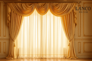 Lanco Royale Gold Drapery Ensemble