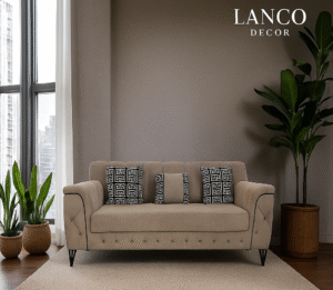 "Urban Grid Luxe Sofa"
