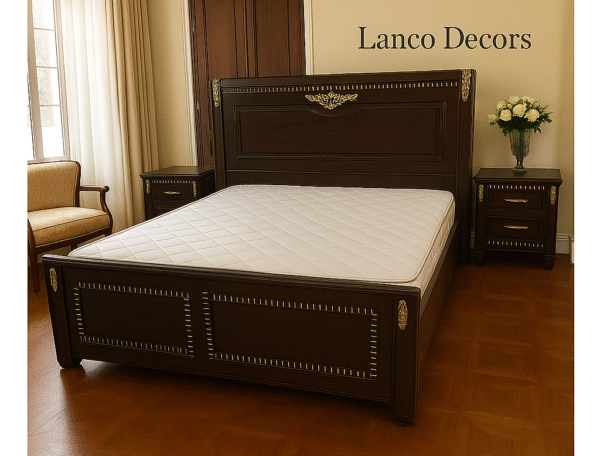 Imperial Goldline Teakwood Bed