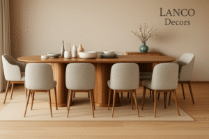 Verona Luxe 8-Seater Dining Ensemble