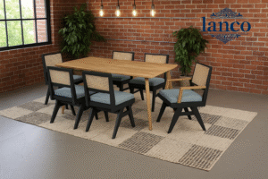 Urban Bistro Woven Cane Dining Set