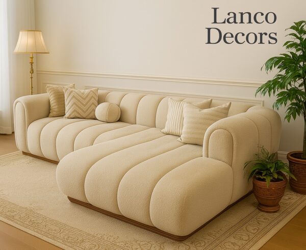 Oslo Cream Luxe Lounger