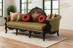 Vintage Royal Carved Sofa Set