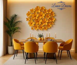 Golden Bloom Dining Ensemble