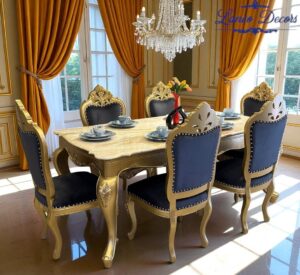 Regalia 6-Seater Royal Dining Set