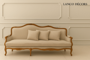 Classic French Beige Sofa