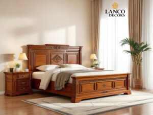 “Regal Classic Teakwood Bed”