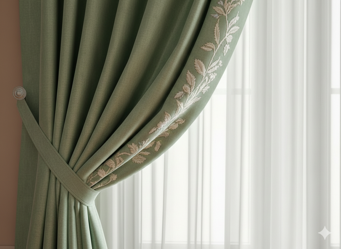 The Verdant Grace Drapes - Image 4