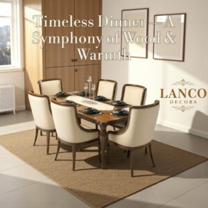 Timeless Dinner Set – Walnut Harmony Collection