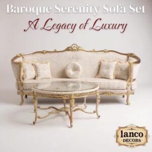Baroque Serenity Sofa Set