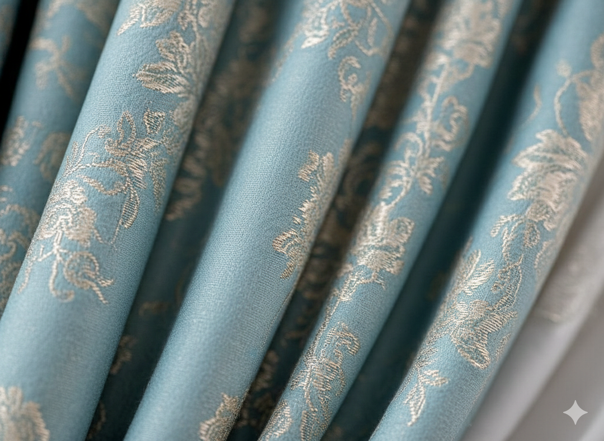 Aqua Royale Drapes - Image 6