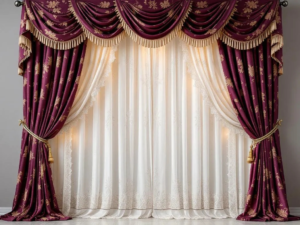 The Majestic Empress Drapery Set by Lanco Decors