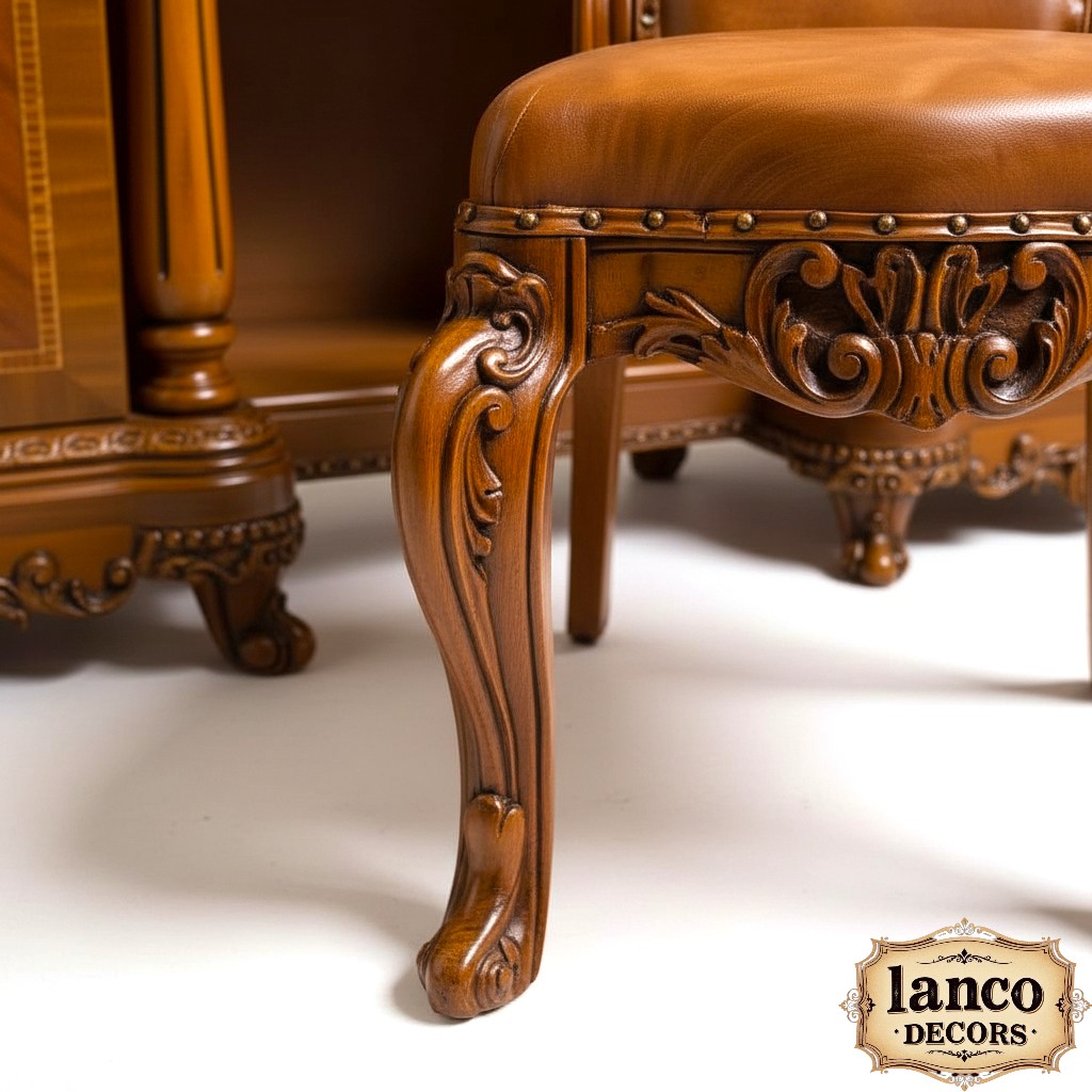 Teak Vanity Console - Image 2