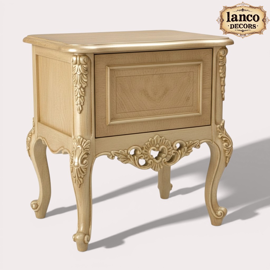 Blush of the Crown Bed – Heritage Rose Gold Luxury Bed by Lanco Decors - Image 5