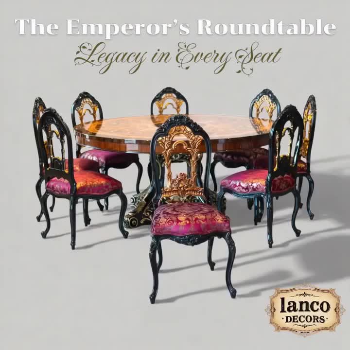 The Emperor’s Roundtable by Lanco Decors